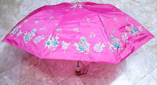 Pink Fordable Umbrella