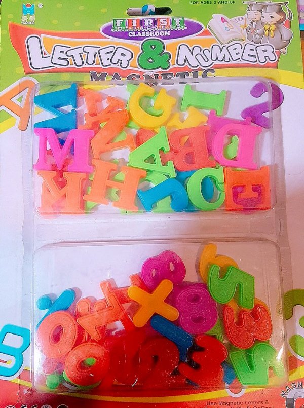 Letters And Number Magnetic