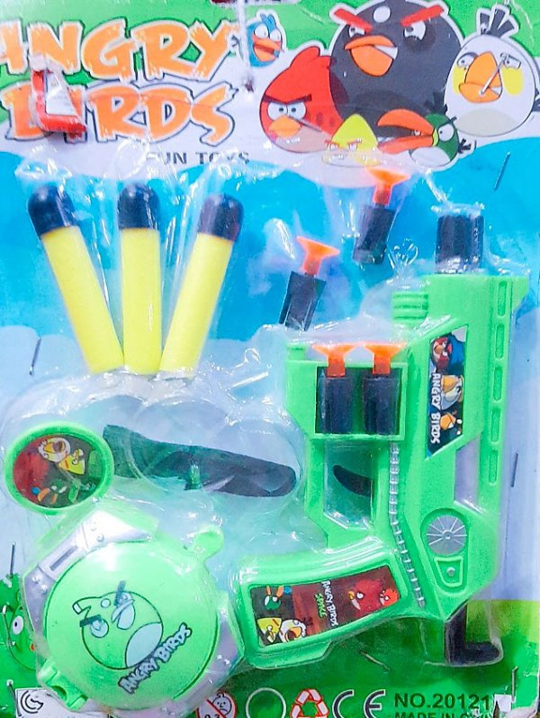 Angry Bird Gun With Soft Bullets