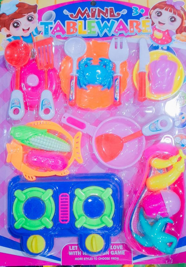 Colorful Kitchen Set