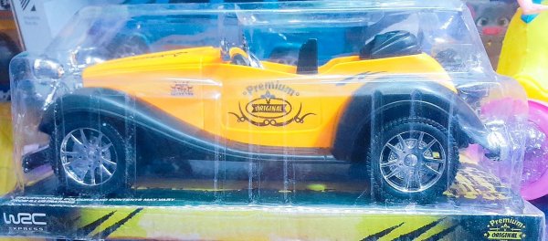 Rolls Royce Friction Car In Yellow