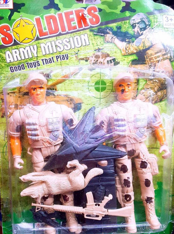 Army Soldier Set With Jet