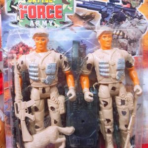 Soldiers Set With Weapons